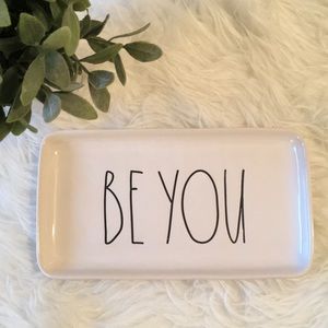 SOLD Rae Dunn Be You Plate